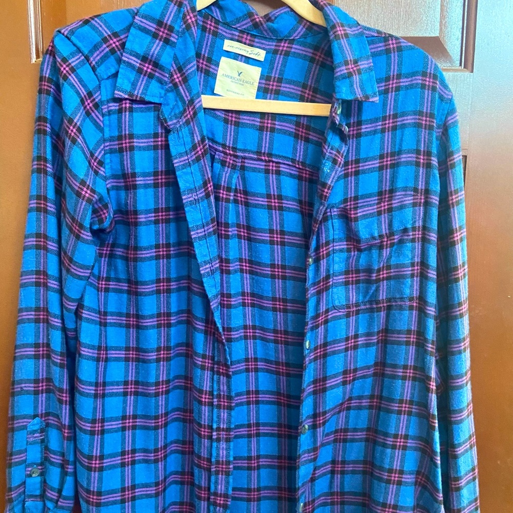 Soft plaid flannel